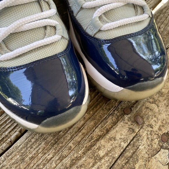 Nike Air‎ Jordan Retro 11 Low Georgetown 528895-007 Blue Grey Mens Size 8 “2015” main image 10